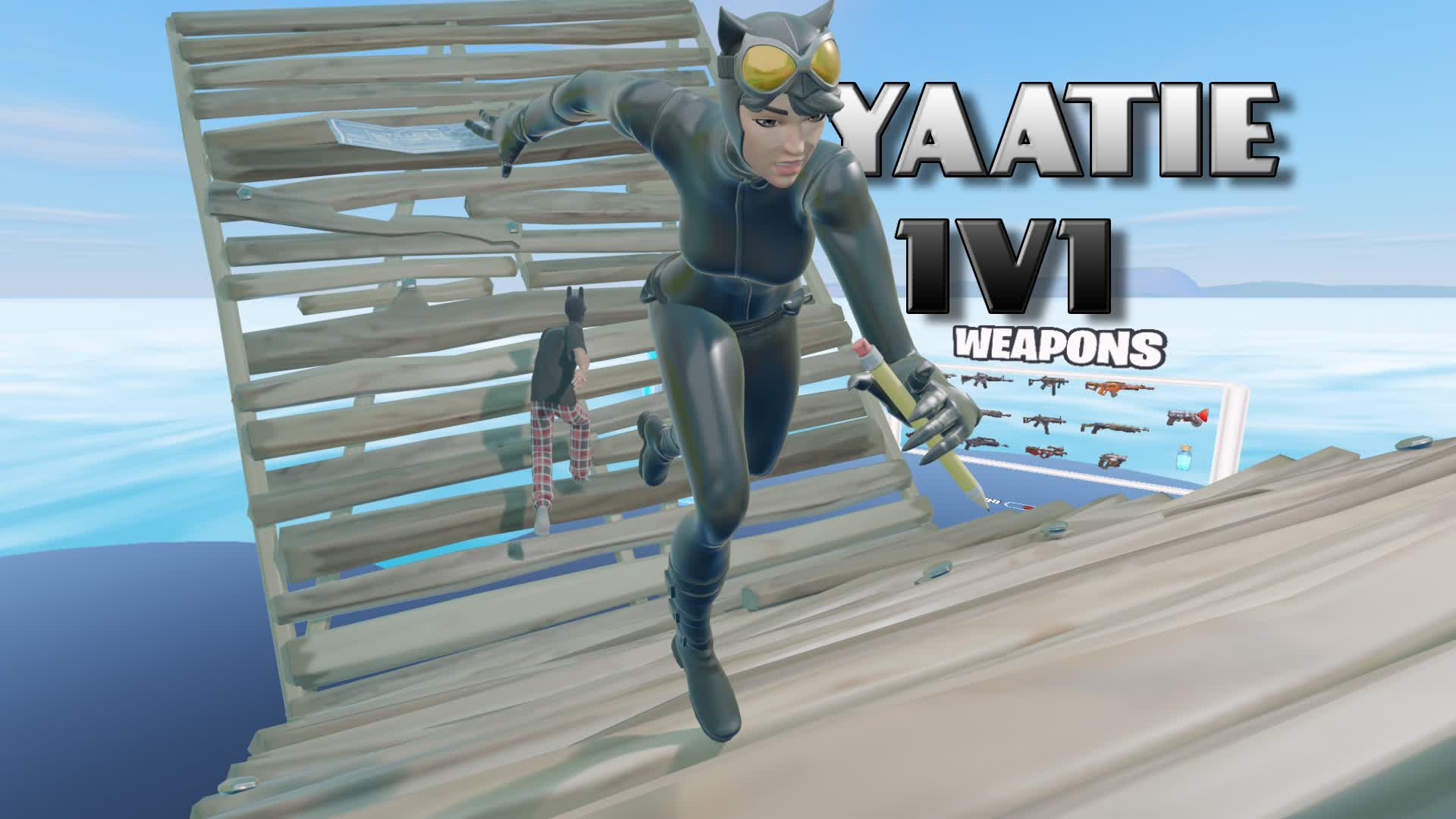 1V1 BUILD FIGHTS ( BATMAN YAATIE )