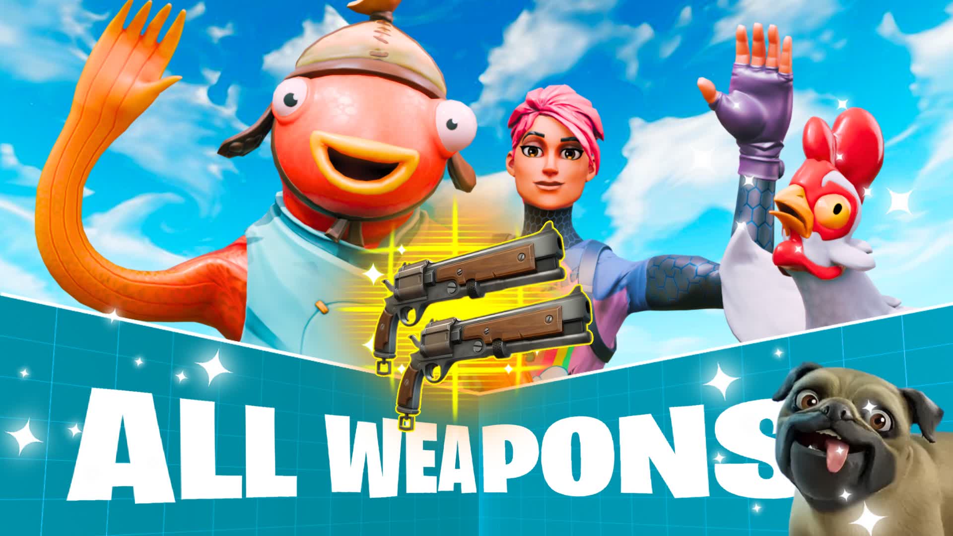 😎SUPER PARTY ALL WEAPONS😎