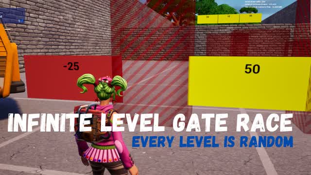 Infinite Random Level Race