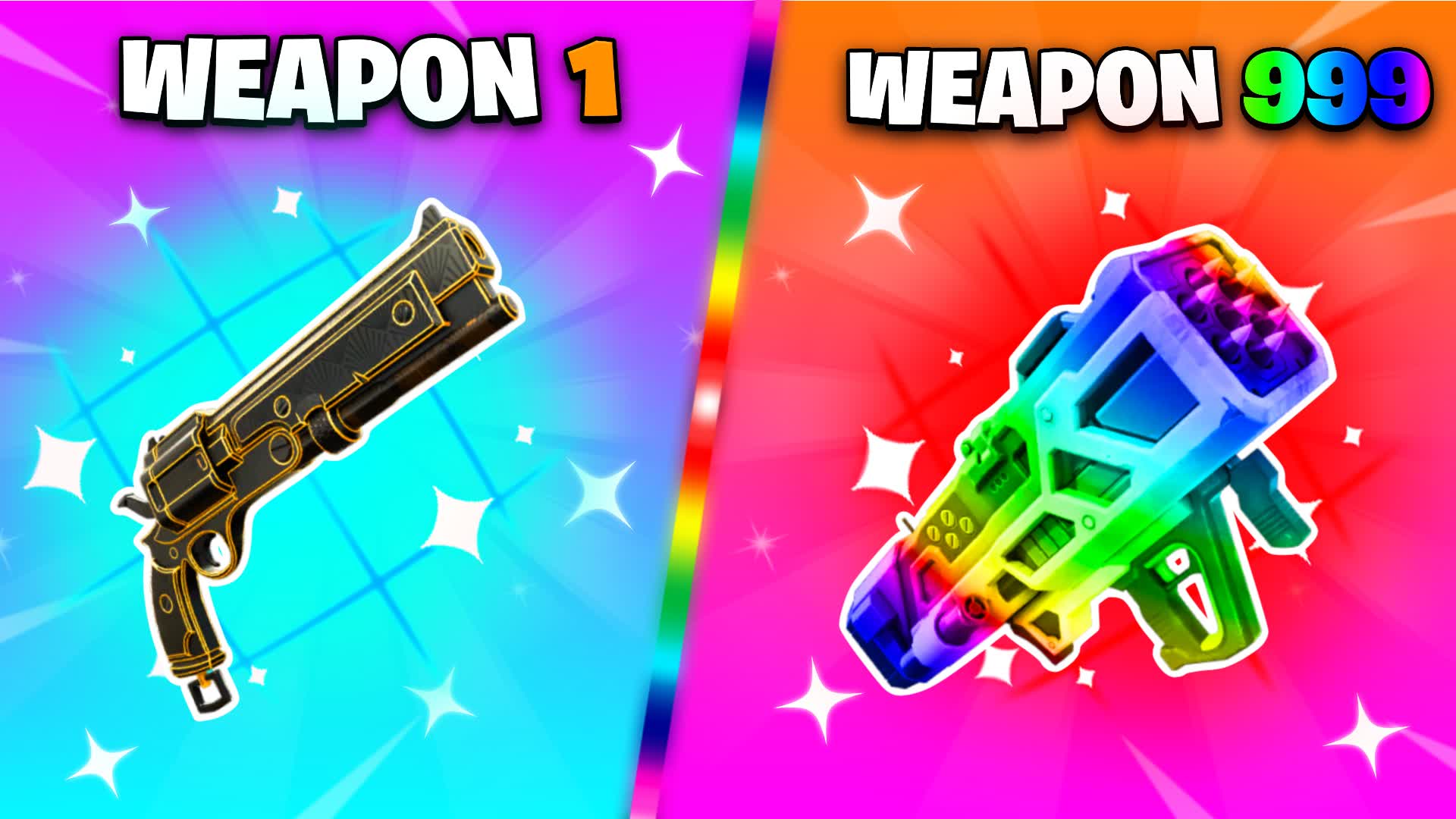 ALL GUNS GUN GAME 🎯ONE SHOT