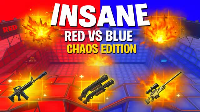 RED VS BLUE 🔴🔵 CHAOS EDITION