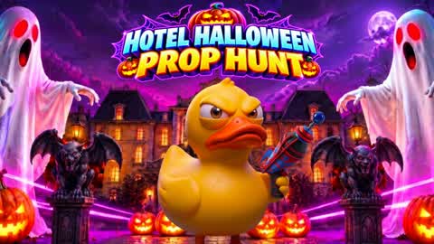HOTEL HALLOWEEN PROP HUNT / CACHE CACHE