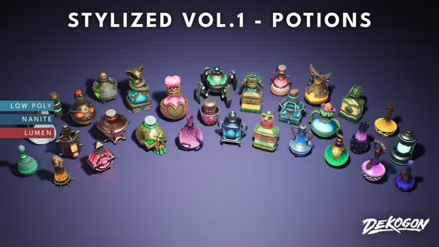 Stylized VOL.1 - Potions