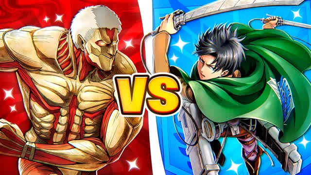AOT 🗡️ RED VS BLUE 🔴🔵