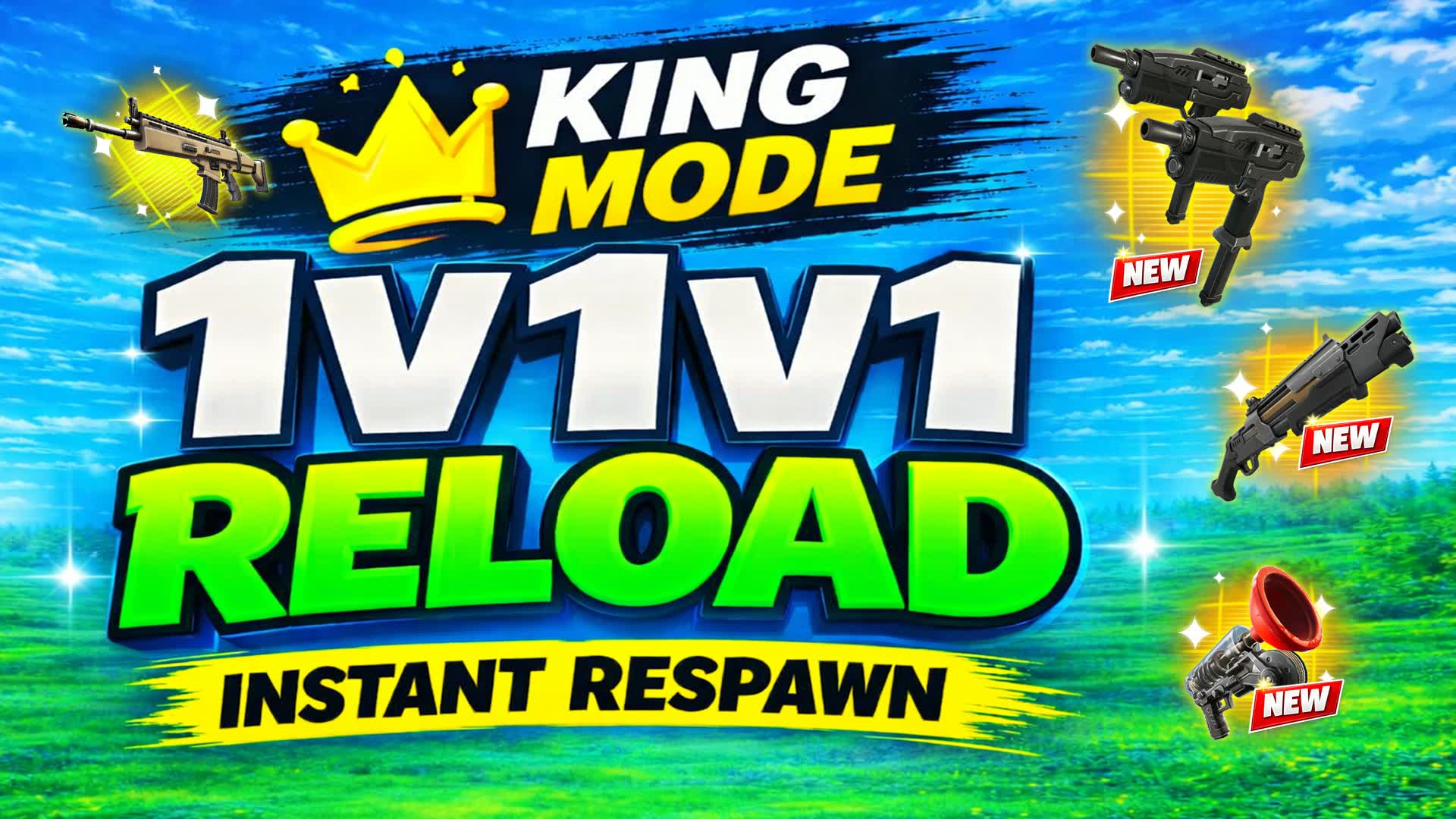 1V1V1 リロードアリーナ - オーラキングのフリーフォーオール