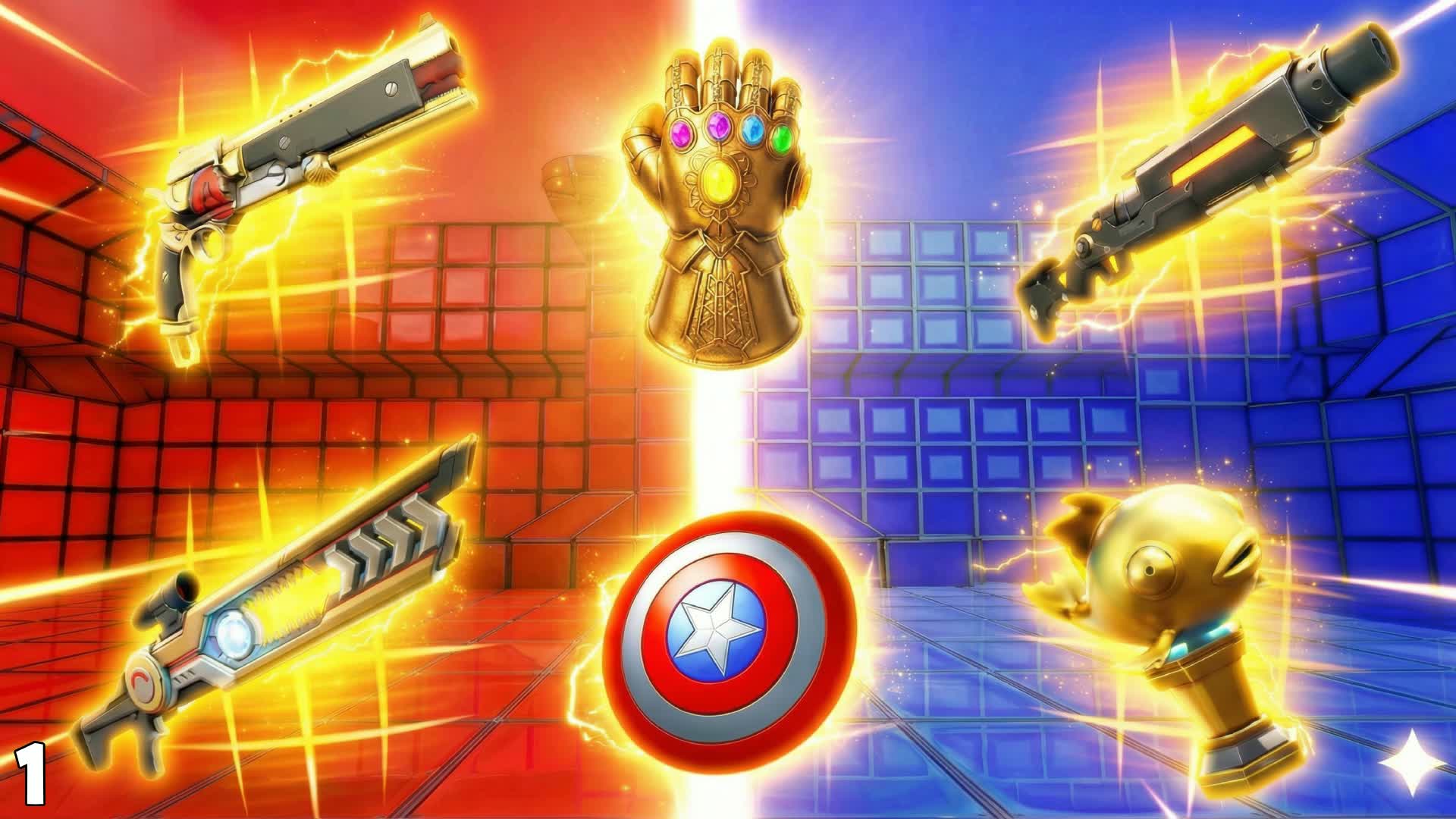 エピック ファッションショー レッド対ブルー 🔴🔵