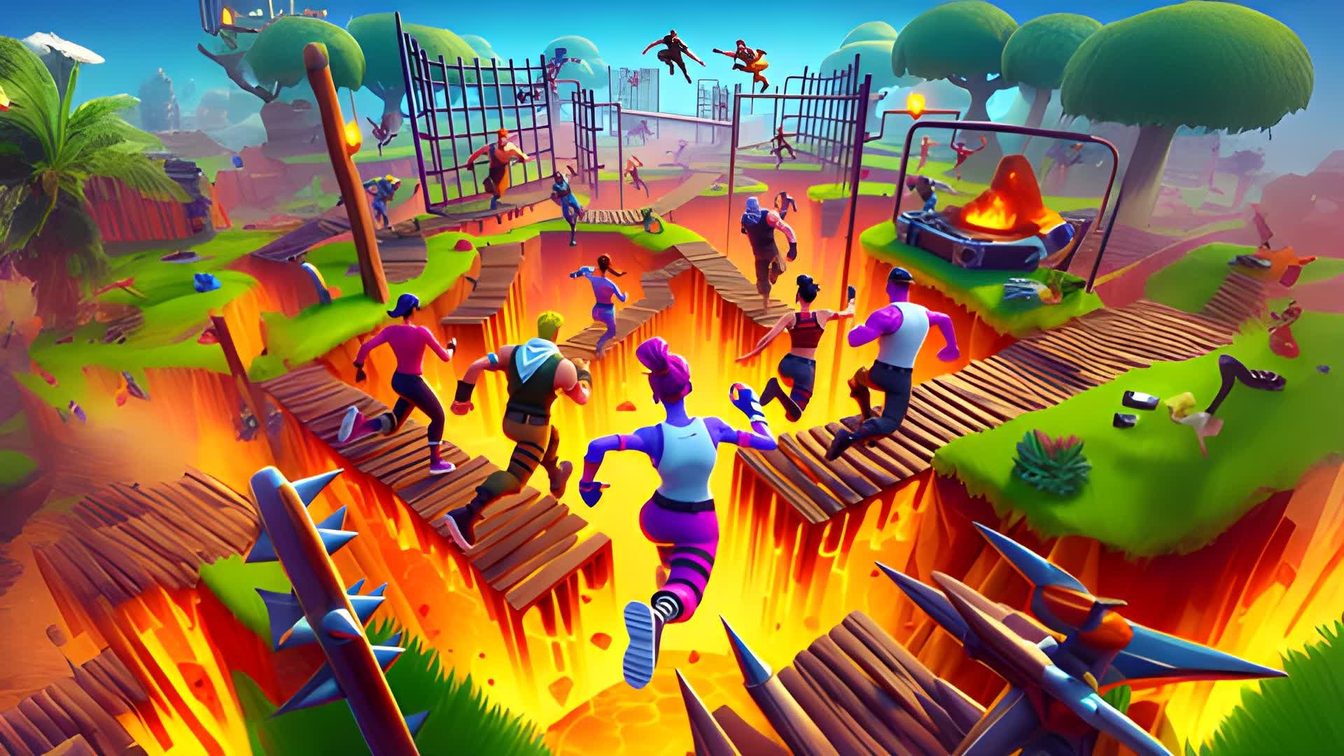 Deathrun 100 easy Level