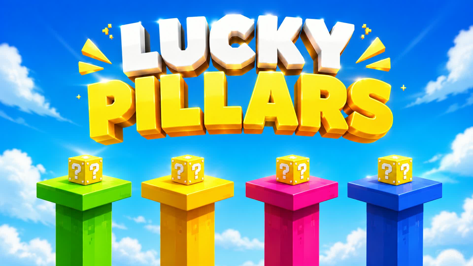 LUCKY BLOCK PILLARS ⭐LUCKY