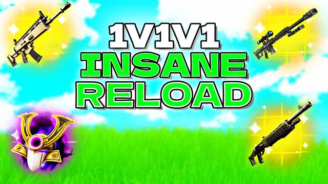 INSANE RELOAD 1V1V1!!! FFA