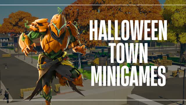 🎃 Halloween Town Minigames!