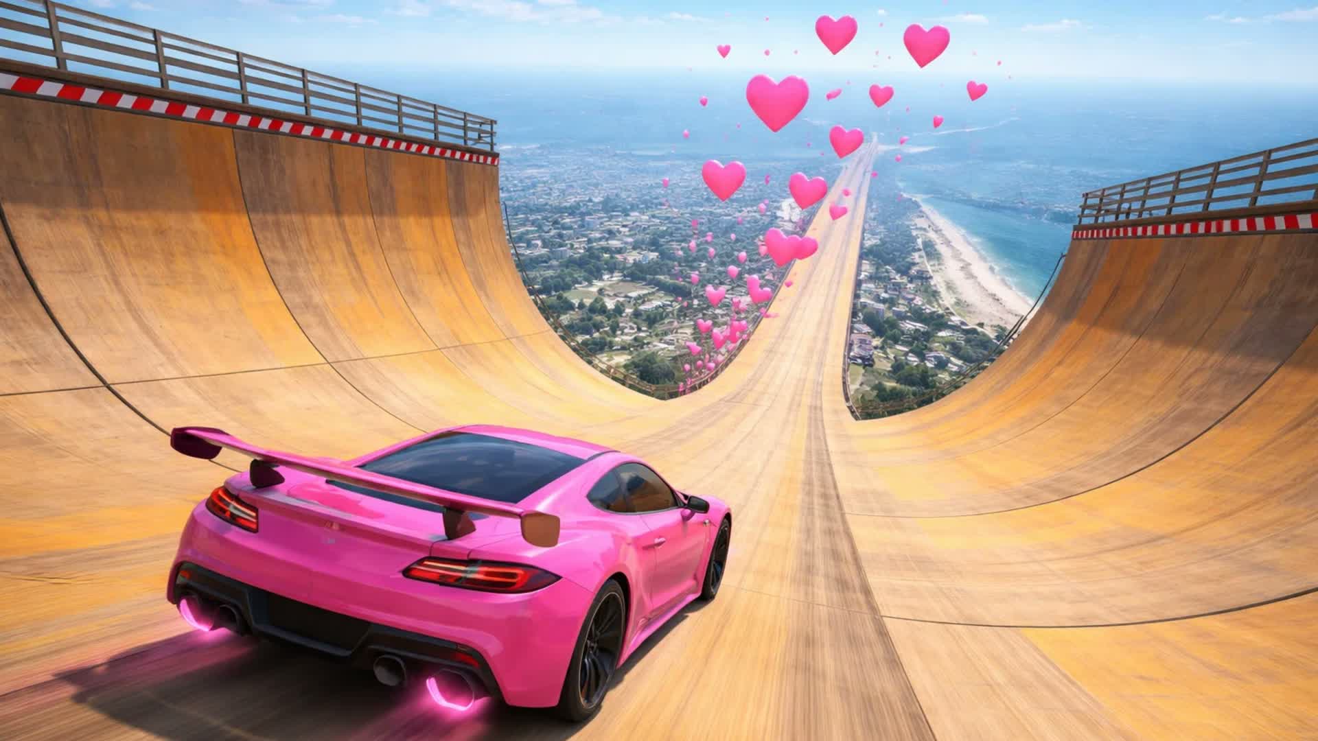 バレンタインメガランプ