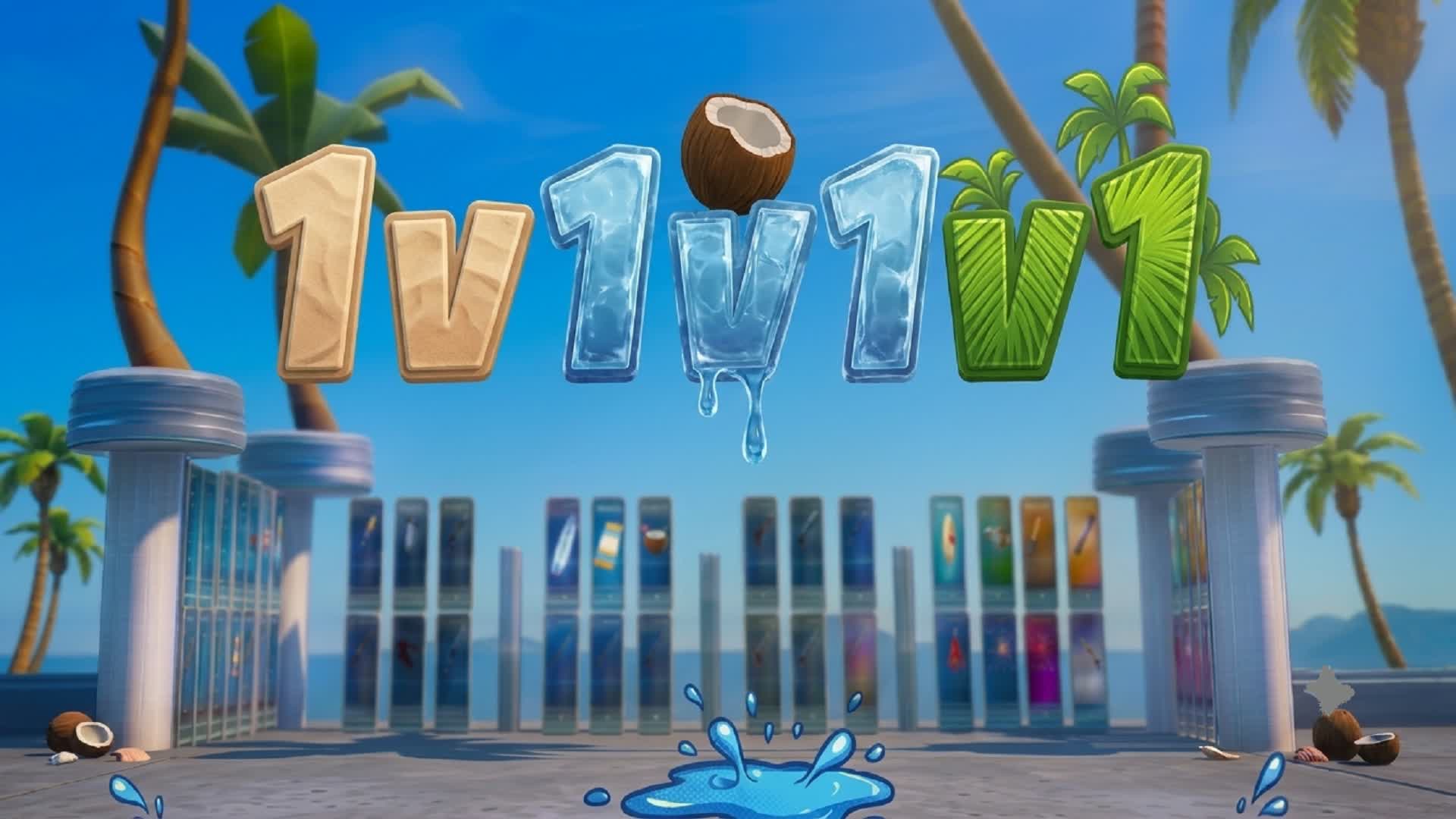 🏖️Treine na ilha tropical tubarão!🦈