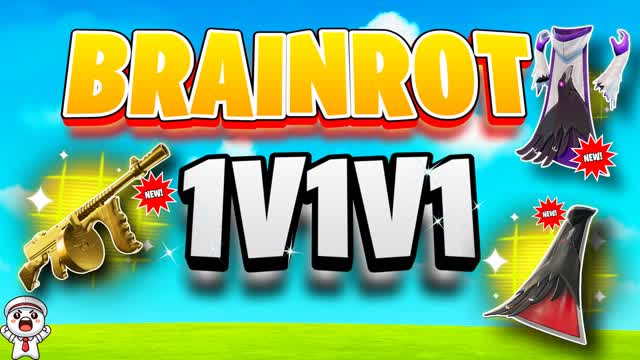 🧠🧠CRAZY BRAINROT 1v1v1 🎯🔫