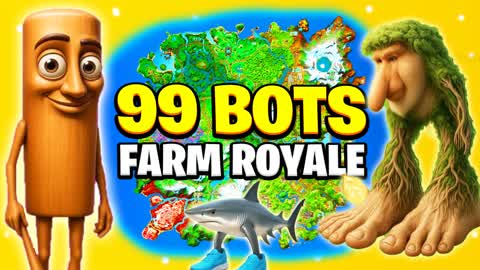 MEMES⭐ 99 BOTS FARM ROYALE ALL GUNS