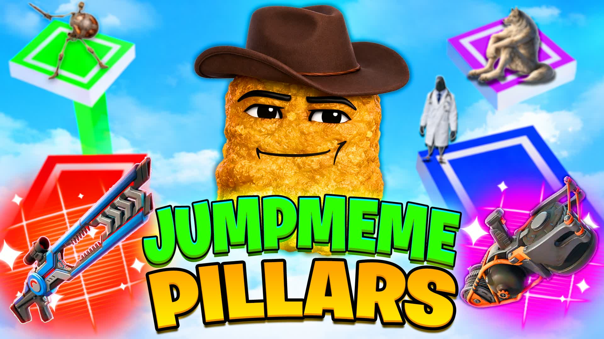 JUMPMEMEピラー！ 🧽