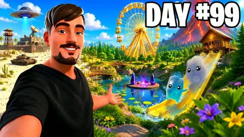 BİR ZOMBİ ADASINDA 100 GÜN 🏝️