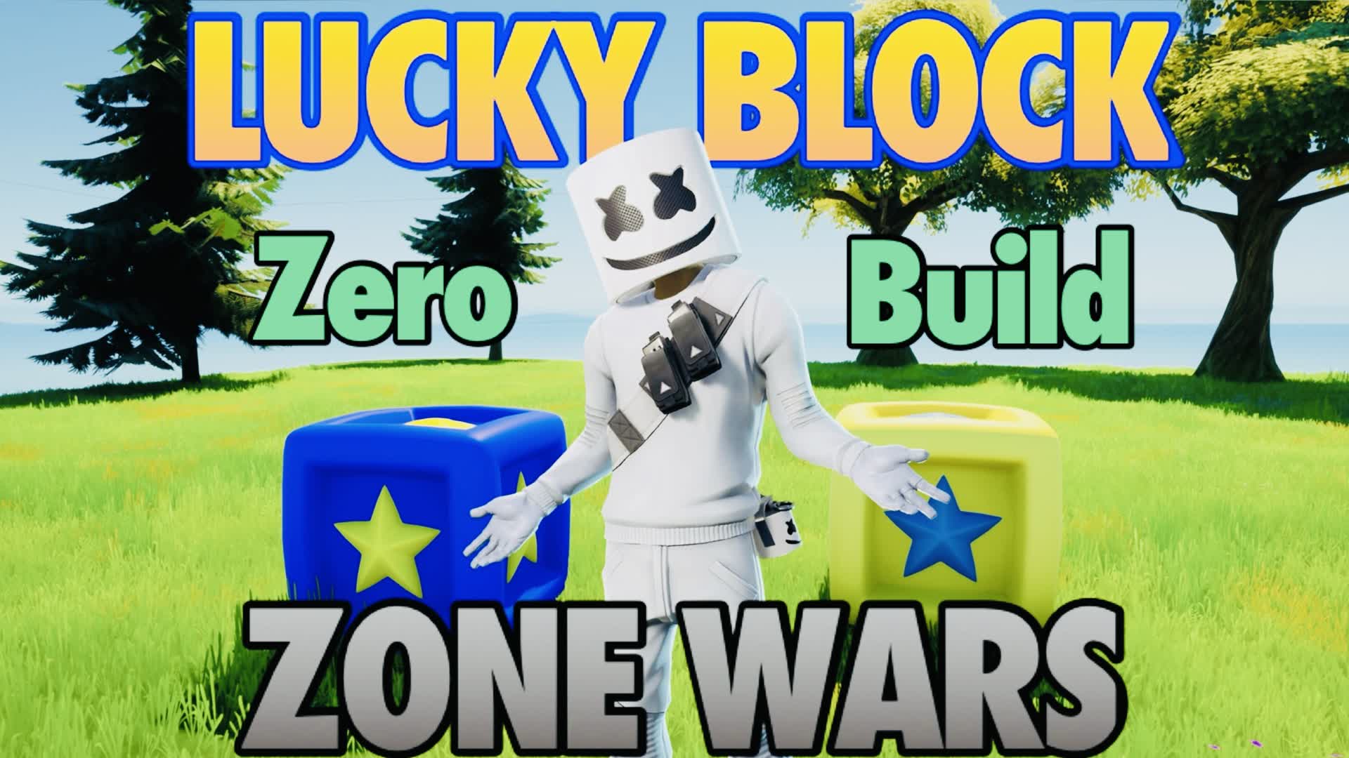 Lucky Block Zone Wars ⭐️ Zero Build 🚫✏️