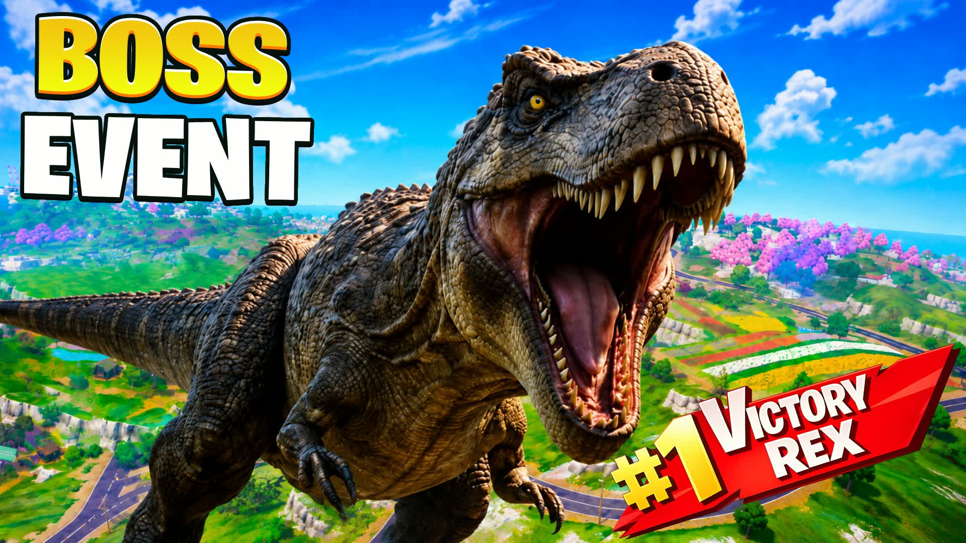 T-REX BOSS BATTLE EVENT🦖 DYNO