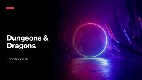 Dungeons & Dragons Fortnite Edition