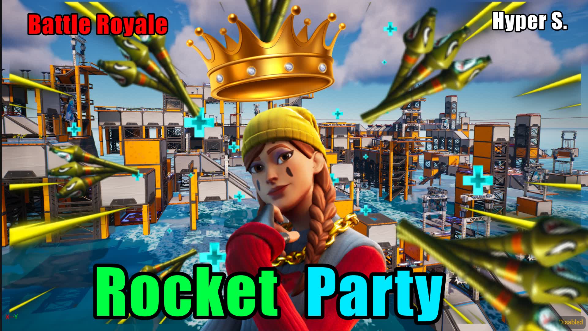 Rocket Party 1323-1363-9848 by made_on_mars - Fortnite Creative Map ...