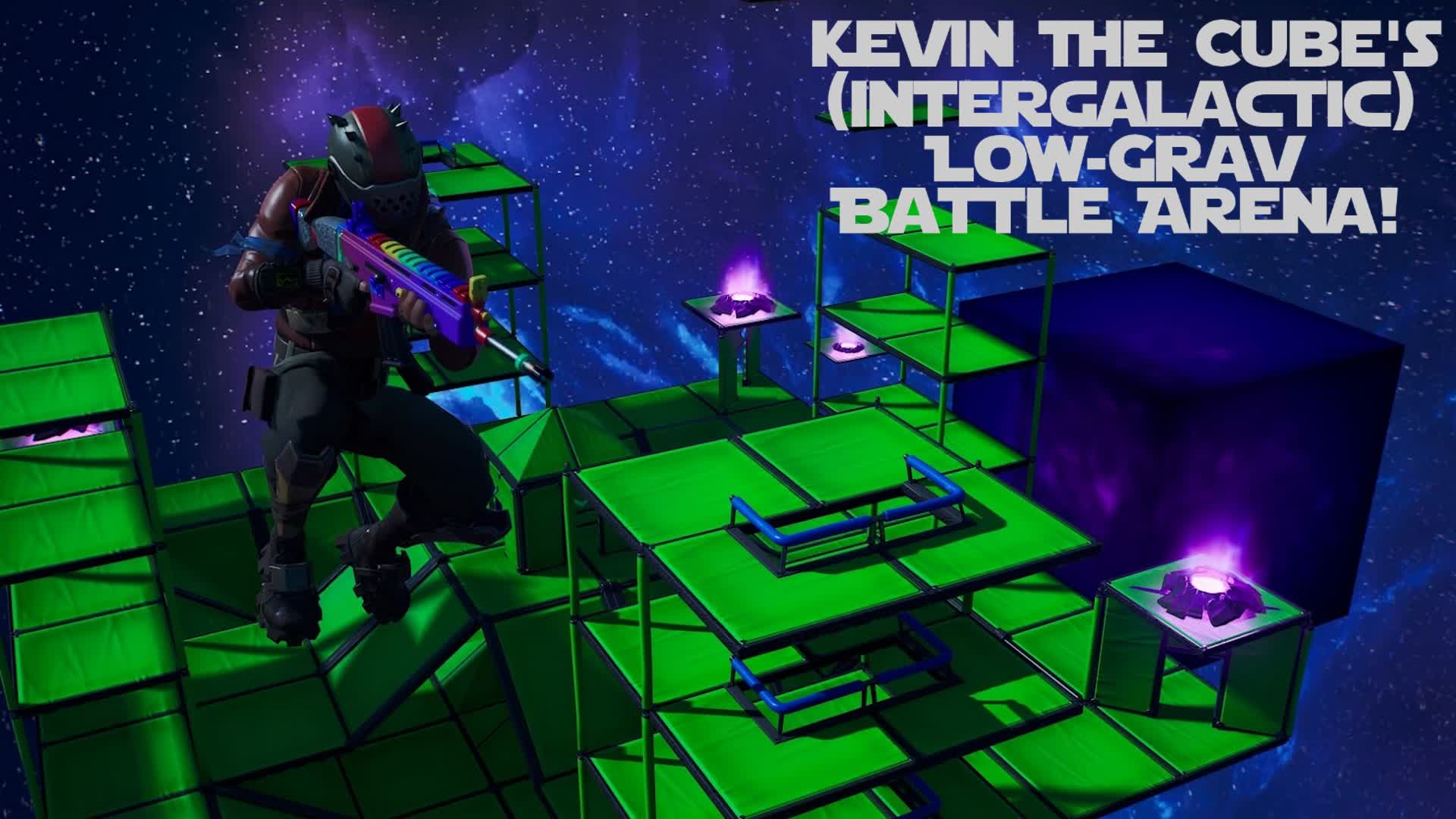 Kevin The Cube's LowGrav Battle Arena 043427804228 By Sonician01