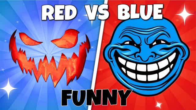🔴🔵RED VS BLUE funny