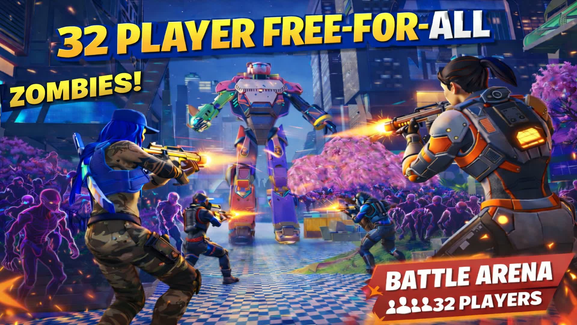 メカシティ-32人全員無料