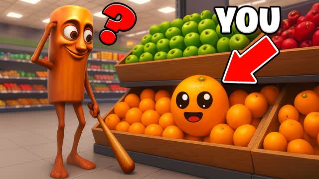 SUPERMARKET PROP HUNT 🛒 KPOP