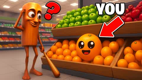 SUPERMARKET PROP HUNT 🛒 KPOP