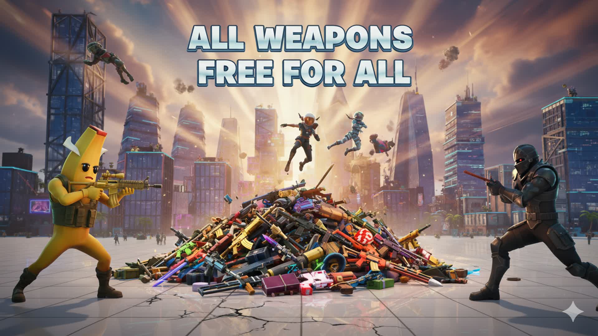 super All weapons free for all