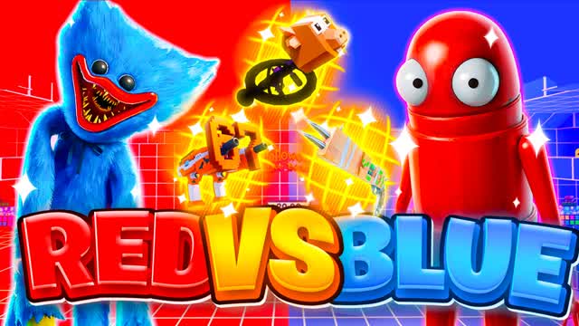🎃 WAGGY VS REPO | RED VS BLUE 🔴🔵