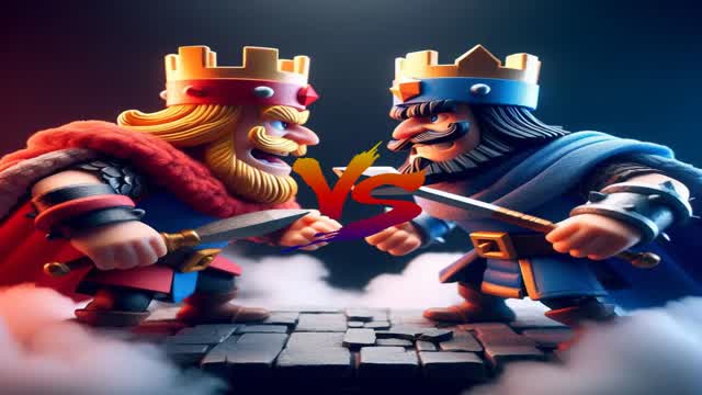 👑CRAZYY RED KING VS BLUE KING👑