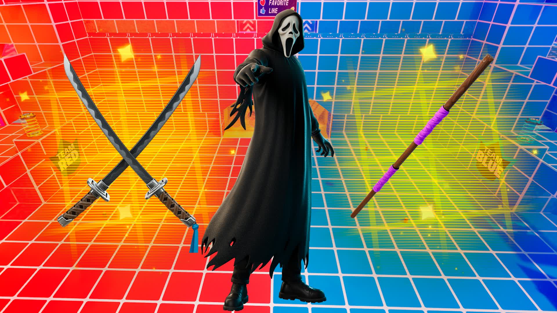 RED VS BLUE 🔴🔵FOX