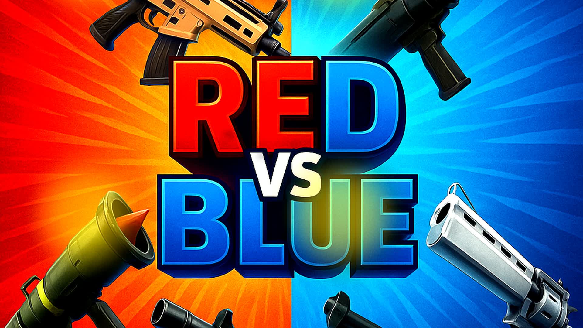 💢 CRAZY WAR 🔴RED 💣 vs 🔵BLUE 💥😵