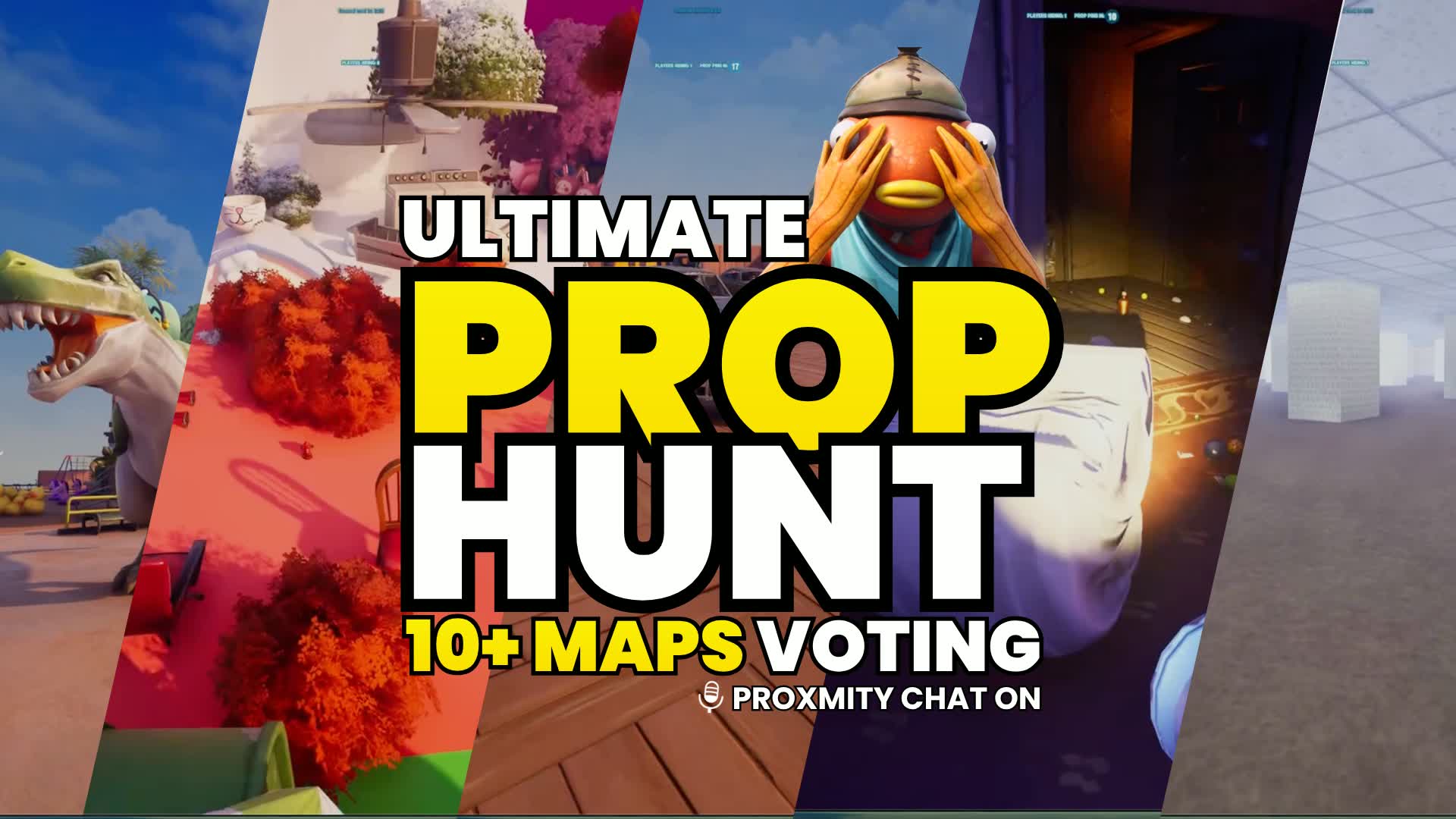 Ultimate Prop Hunt | 10+ Maps 🎭