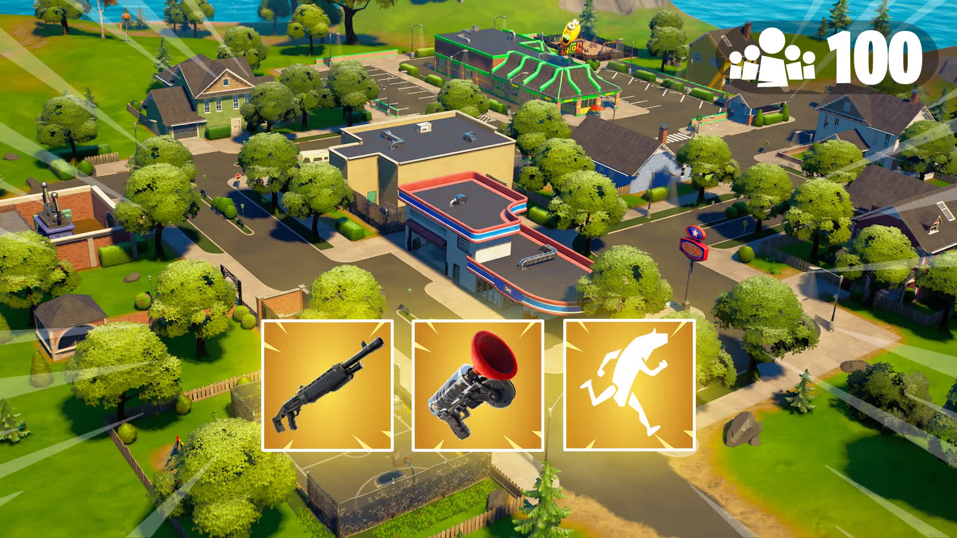 GREASY GROVE FFA 100 PLAYERS NO BUILD 405504620088 by gneazyx