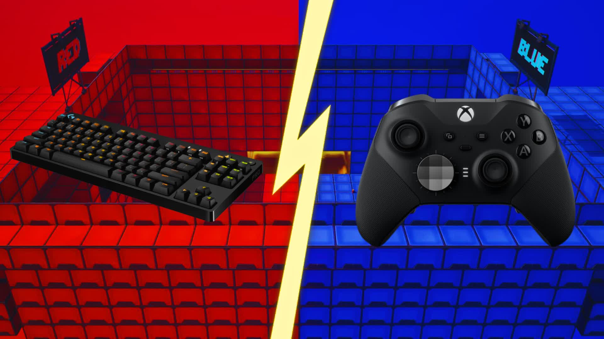 MEGA CRAZY RED VS BLUE 🔴🔵 FLAASH