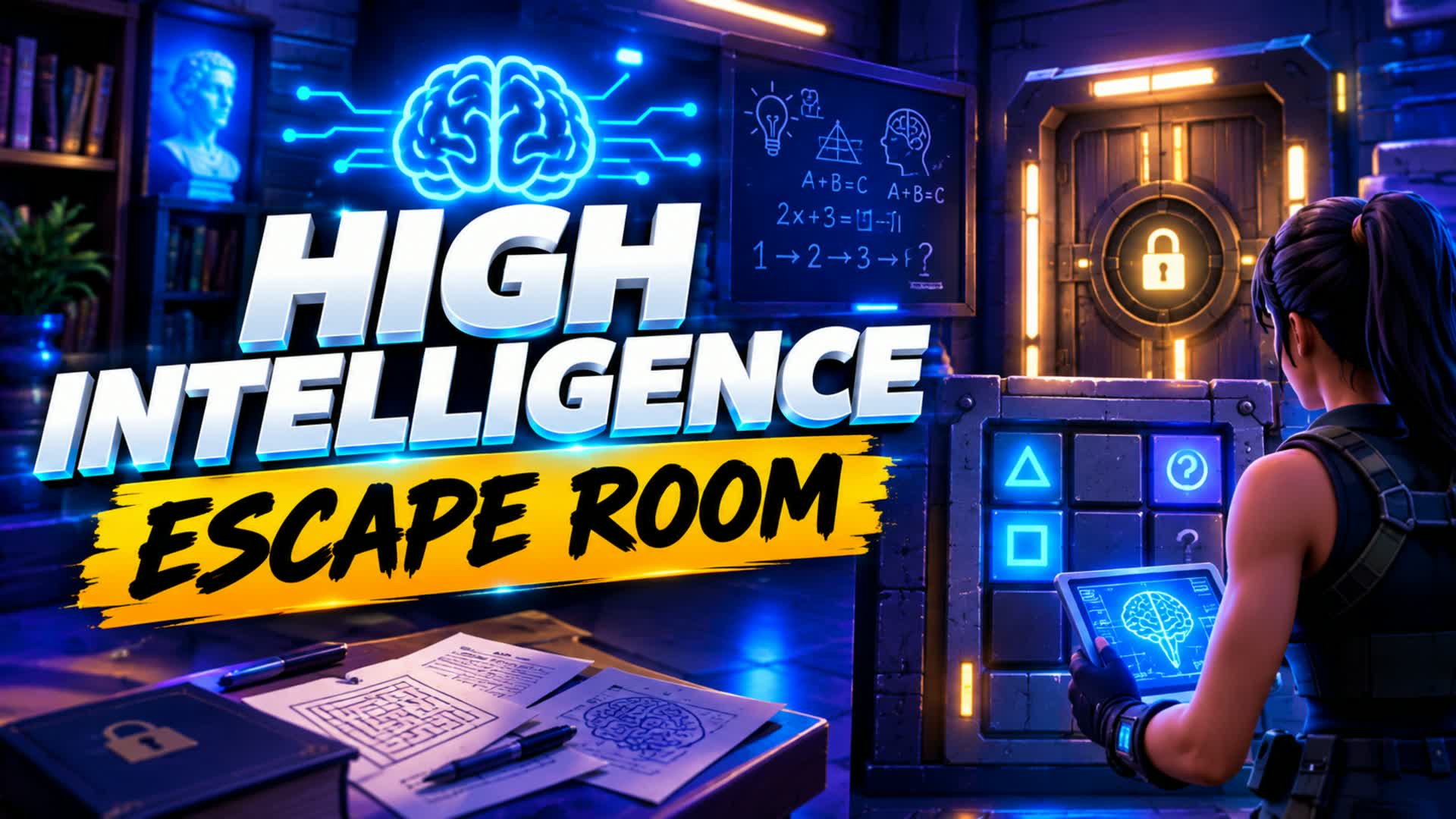 HIGH INTELLIGENCE ESCAPE ROOM