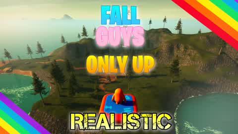 ONLY UP FALL GUYS BUT REALISTIC