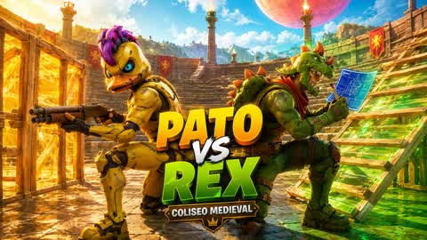 MEDIEVAL COLOSSEUM ⚡ DUCK VS REX