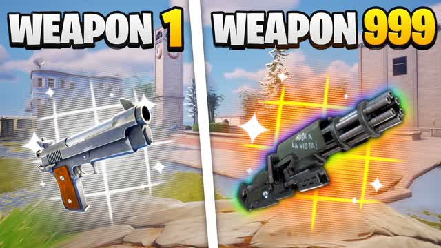 CHAOS TILTED ISLAND - GUN GAME