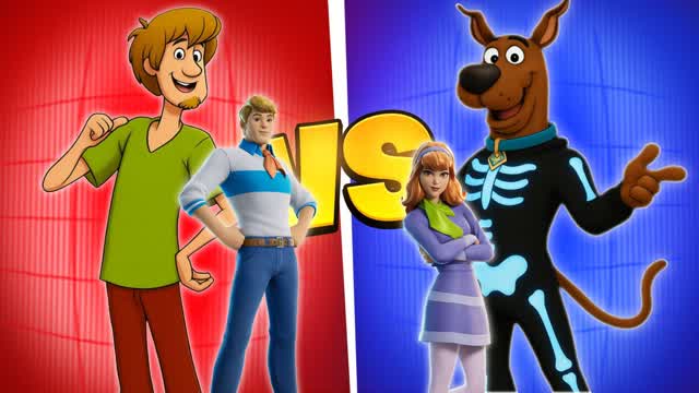 SCOOBY DOO SUPER RED VS BLUE 🔴🔵