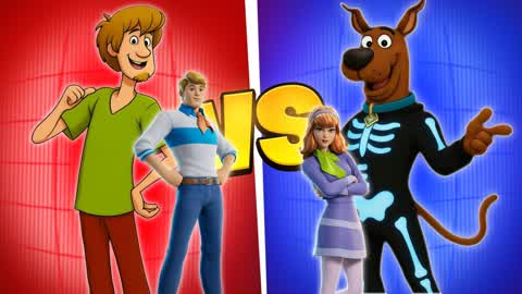 SCOOBY DOO SUPER RED VS BLUE 🔴🔵