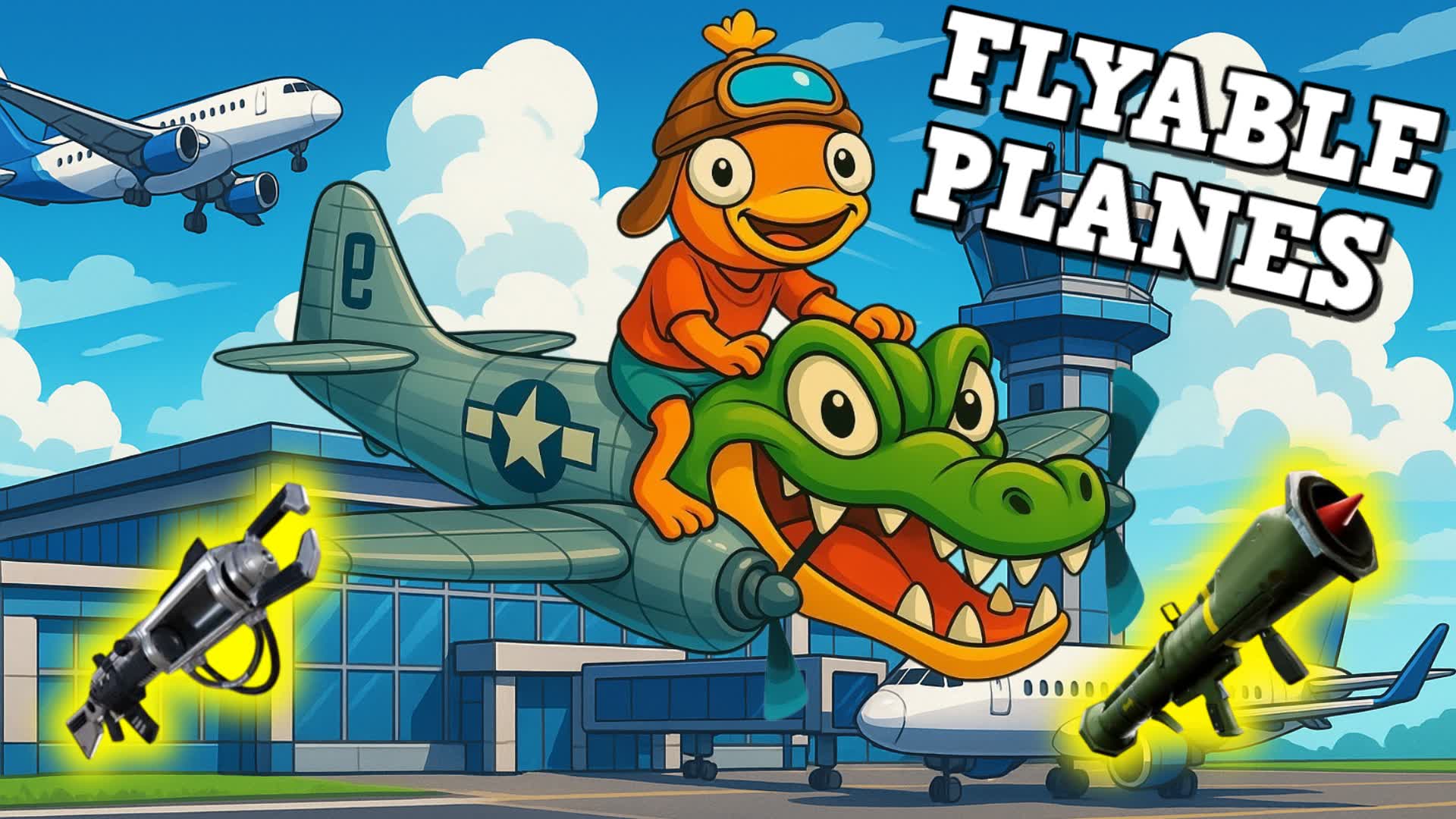 ✈️ AIRPORT FFA - FLYABLE PLANES✈️