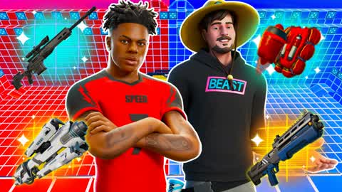 MEGA RED VS MEGA BLUE🔴🔵