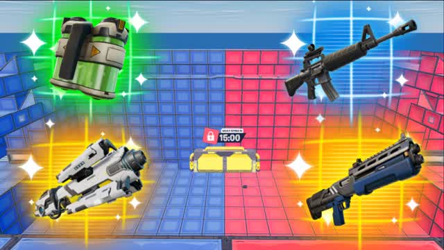 NEW Red vs Blue 🔴🔵FORTNITE