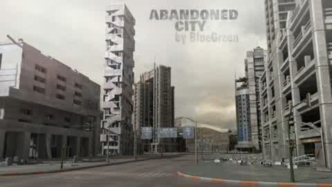 abandoned mega city