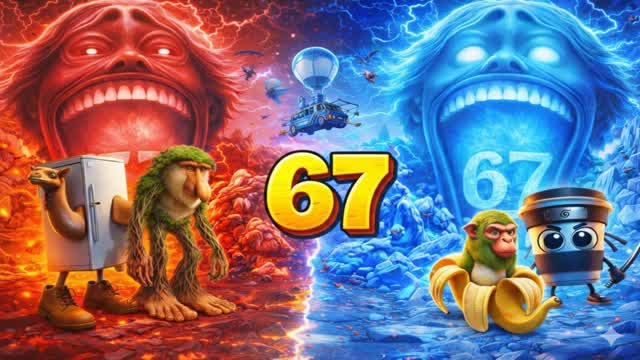 67XBrainrot🔴RedVsBlue🔵