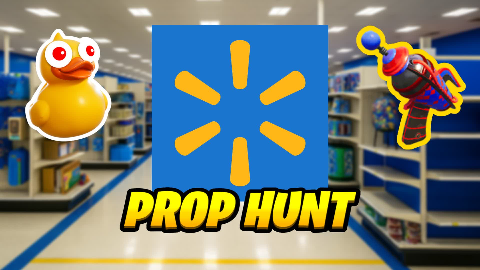 Walmart Prop Hunt ❆ Fortstore Starmart