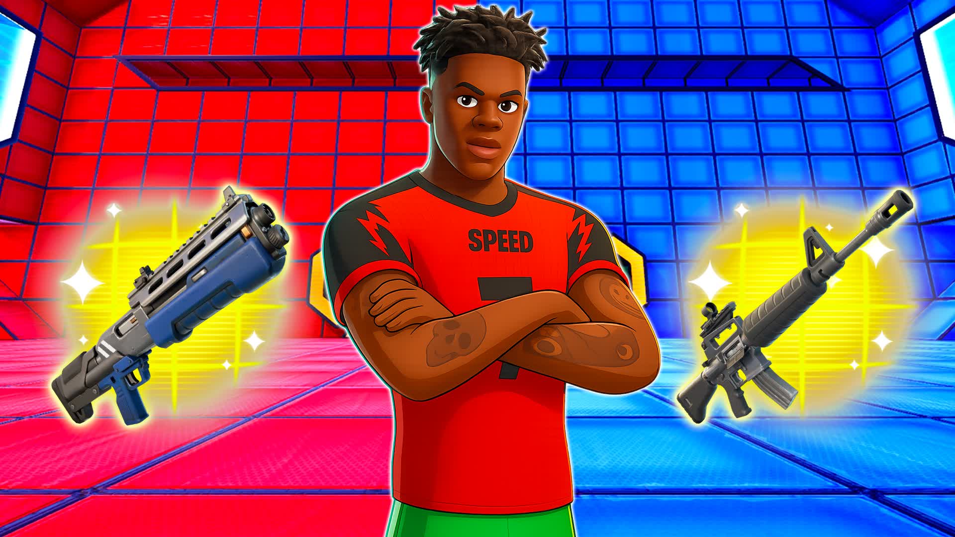 SUPER SPEED RED VS BLUE 🔴🔵